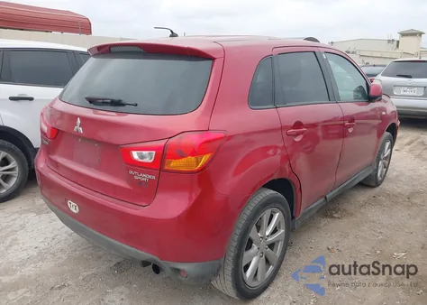 2015 Mitsubishi Outlander Sport Es z USA, uszkodzony, nr VIN 4A4AP3AU4FE048432